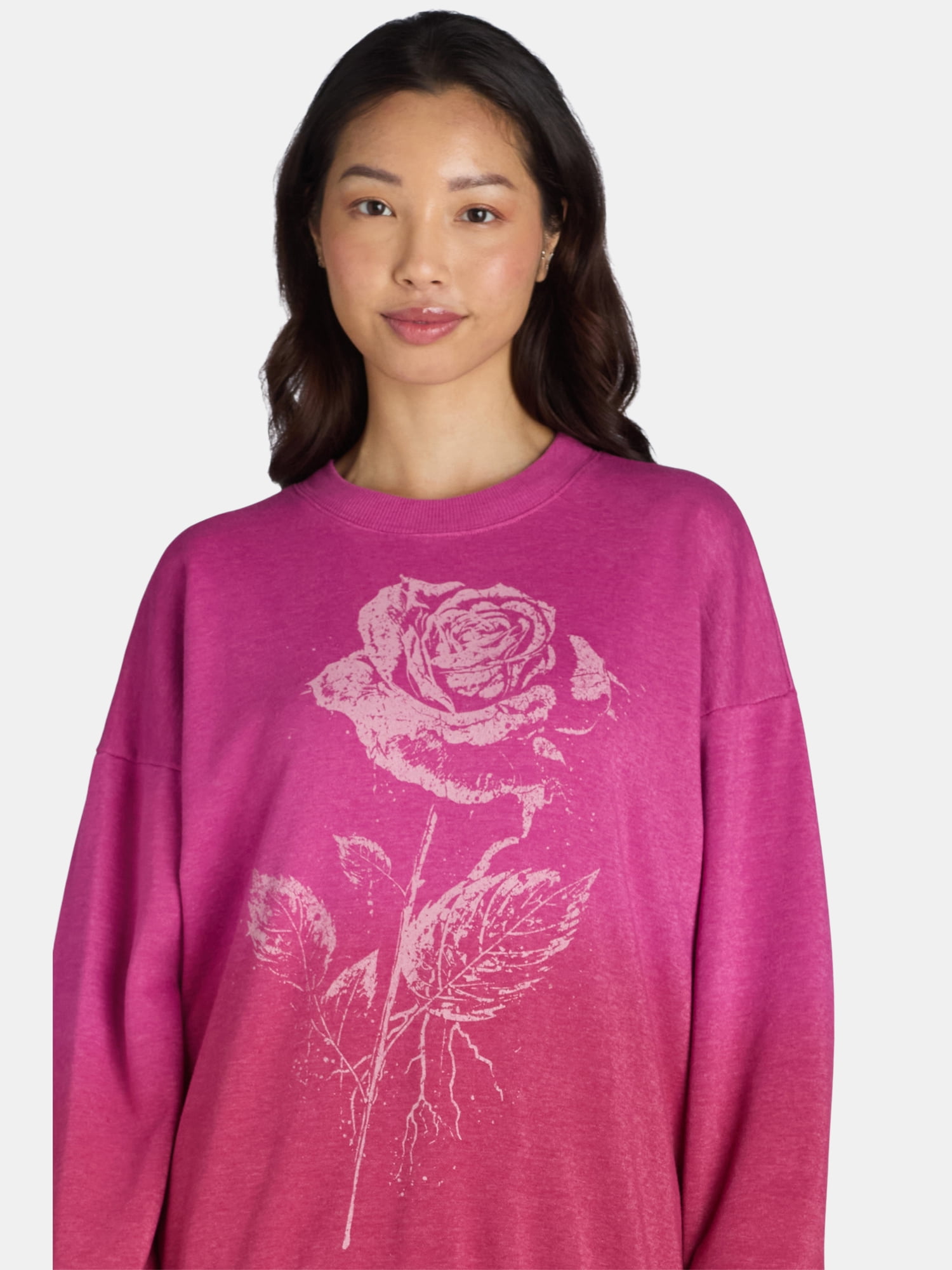 Self Esteem Women’s Mineral Washed Graphic Sweatshirt, Sizes S-XL