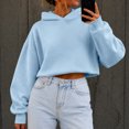 thumbnail image 4 of Christian Hoodies for Women Forgiven Sweatshirt Vintage Faith Hoodie Blue M, 4 of 6