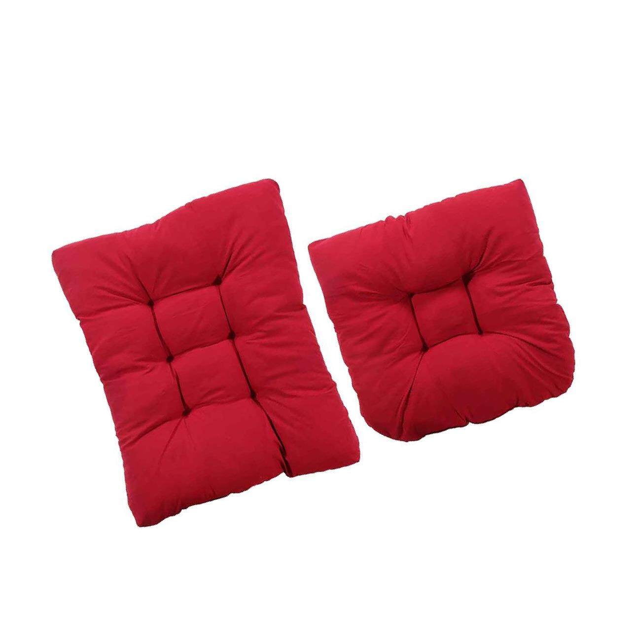 Red dining chair cushions hotsell