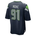 thumbnail image 3 of Men's Nike Bryan Mone College Navy Seattle Seahawks  Game Jersey, 3 of 6