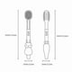 thumbnail image 2 of Cepillos de dientes manuales, cepillos de dientes extra suaves, juego de cepillos de dientes para bebés, cepillo de dientes para recién nacidos, cepillo de dientes de leche para niños pequeños, cepill, 2 of 5