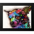 thumbnail image 2 of Dean Russo Collection 14x12 Black Modern Framed Museum Art Print Titled - CHICHI, 2 of 5