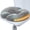 Gray, variant on Lolsea Donut Pillow Seat Cushion for Tailbone Pain Relief, Donut Chair Cushion by Ergonomic for Sciatica, Hemorrhoids, Postpartum Pregnancy, Coccyx Pain Relief Cushion for Home, Office