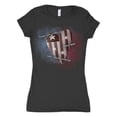 thumbnail image 2 of Fox Outdoor 64-0928 M Womens Heart Flag Imprint Cotton Tee - Black, Medium, 2 of 2
