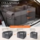 thumbnail image 4 of Organizador de maletero HOTOR para coche plegable con 2 compartimentos, color gris, 4 of 6