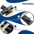 thumbnail image 2 of EnHomee Upholstered Bed Frame with Adjustable Headboard King Size Bed Frame with Charge Station & Storage, Navy Blue, No Box Spring Needed, Noise Free, 2 of 8