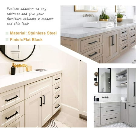 5in Black Cabinet Hardware Kitchen Handles And Pulls Canada 5in Black Cabinet Hardware Kitchen, Kitchen Cabinet Handles Black And White