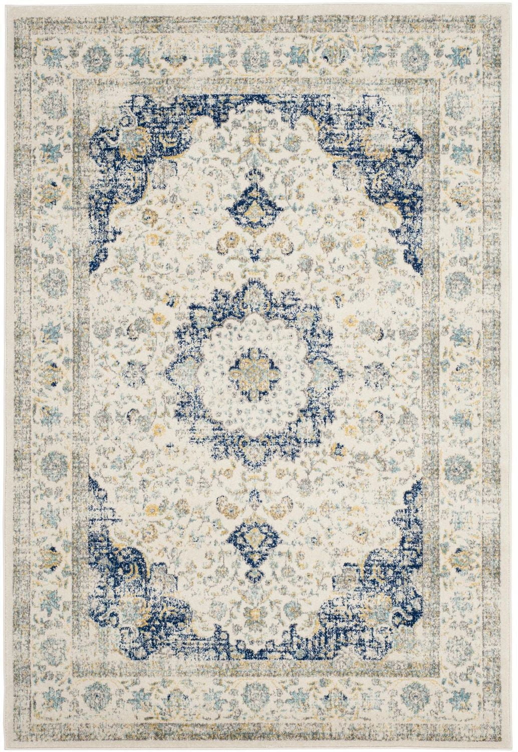 SAFAVIEH Evoke Teale Tapis Traditionnel