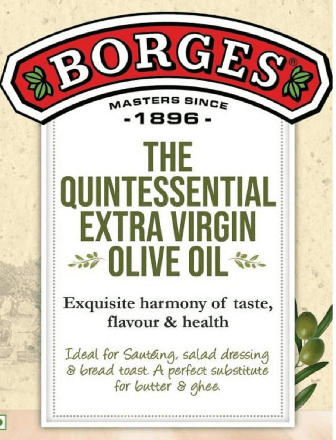 Borges Extra Virgin Olive Oil 750 ml