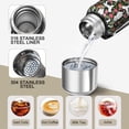 thumbnail image 3 of 20 Oz White Poodle Dog Hawaiian Floral Coffee Tumbler Double Wall Insulated Stainless Steel Water Bottle | Metal Reusable Thermoses Flask with Cup Cap | Leak & Sweat Proof with Anti-Dust Lid, 3 of 7