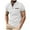 White, variant on Hvyesh Men's Slim Fit Collar Golf Shirts - Short Sleeve Golf Shirt Classic Athletic Gym T-Shirts with Pocket