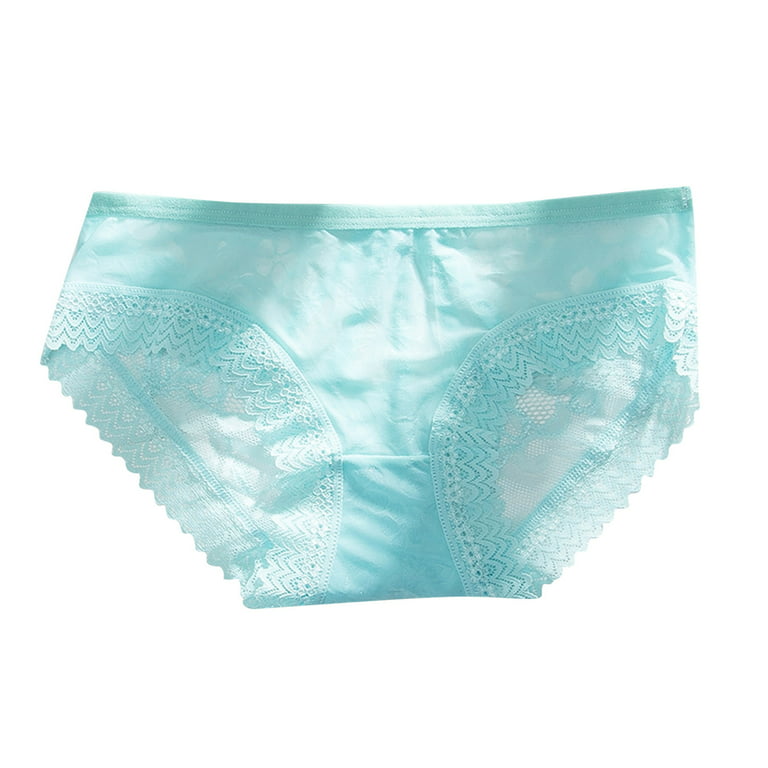 Light Blue Lace Boxer Shorts, Bridal Panties