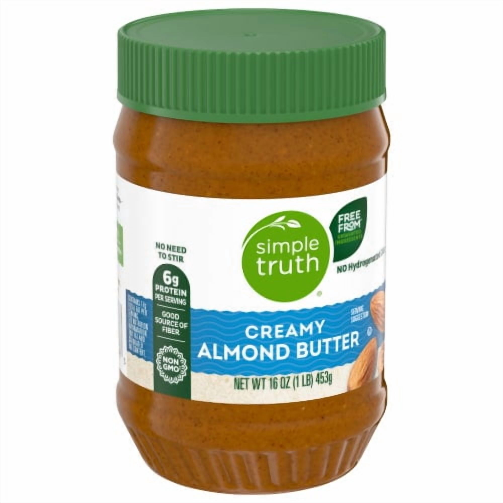 Simple Truth No Stir Creamy Almond Butter 16 oz