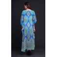 thumbnail image 4 of Phagun Caftan Damassé pour Femmes, Tenue d'Intérieur de Vacances, Robe Maxi, Couvre-Maillot de Plage-S-M-L, 4 of 4