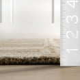 thumbnail image 2 of Marlowe Bordered Wool Area Rug, 2' 6" x 8', Runner, Marlowe Beige, 2 of 8