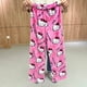 thumbnail image 1 of Pijama Kawaii Sanrio Hello Kitty para mujer, cárdigan blanco de dibujos animados, pantalones casuales para el hogar, pantalones de dormir a la moda, otoño, 1 of 4