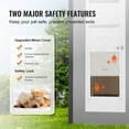 thumbnail image 4 of VEVOR Dog Door for Sliding Glass Door 75 7/8"-80 11/16" Adjustable Height M, 4 of 10