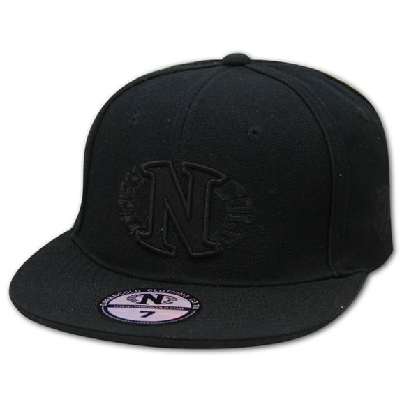 Darkncold Egg Logo Fitted Baseball Cap Black