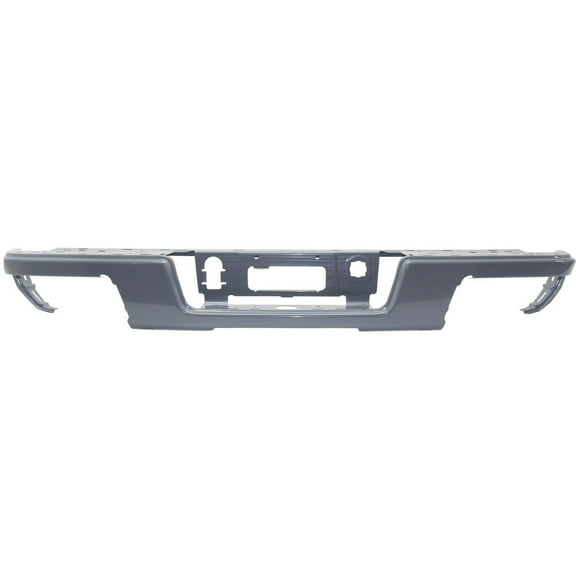2015 2016 2017 2018 2019 2020 2021 2022 GMC Canyon Rear Bumper Face Bar (Black/ Paint to Match. without Parking Sensor)