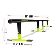 Madd Gear Grind Rail - 99 Long - 3-Step Adjustable Height - Extra Stability Practice Skate Rail
