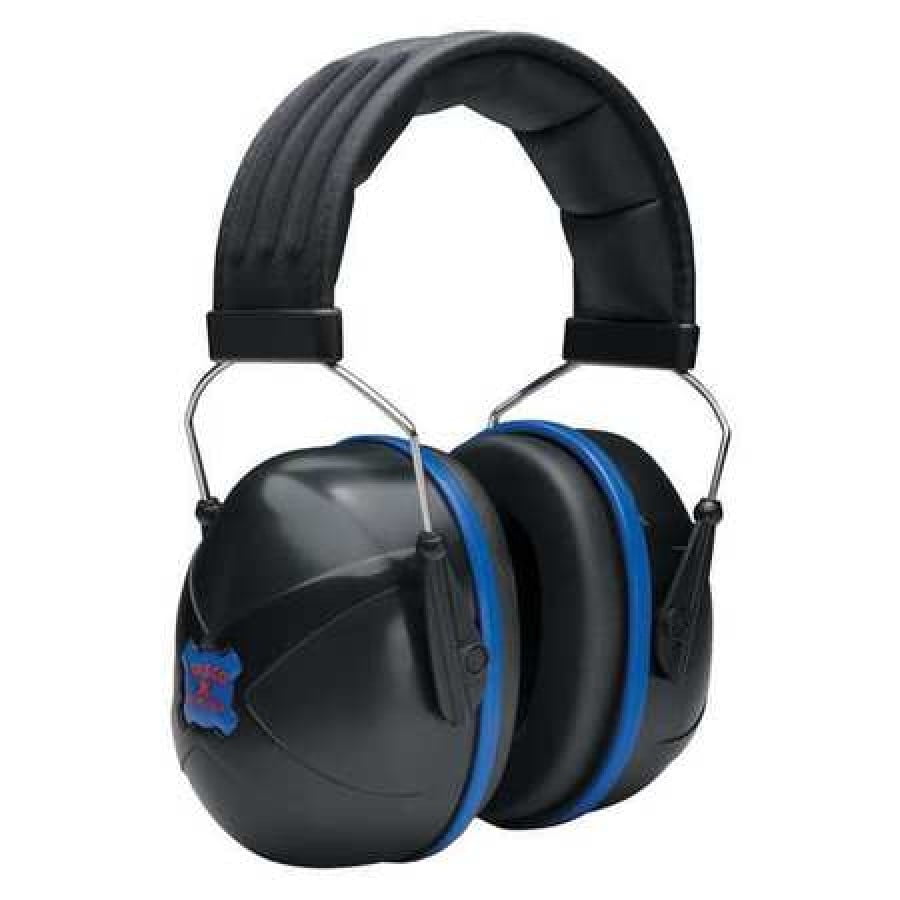 TASCO 3006 OvertheHead Ear Muffs, 30 dB, Nextera, Black/Blue