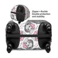 thumbnail image 4 of Fotbe Poodle Dog Luggage Cover Protector,Suitcase Protector,Scratch and Dirt Resistant,Fits 18-32 Inch Luggage-X-Large, 4 of 9