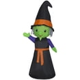 thumbnail image 2 of Airblown Inflatables 4FT Tall Halloween Inflatable Cute Witch, 2 of 6