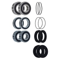 Niche Wheel Bearing Seal Kit for Honda FourTrax 250 300 TRX300X 6004-2RDQE6 MK1008361