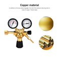 thumbnail image 1 of Argon CO2 Flow Meter Gas Regulator Flowmeter Welding Weld Gauge Argon Regulator Pressure Carbon Dioxide Reducer ,Easy Installation, 1 of 6