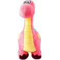 thumbnail image 3 of Dinosaurio de peluche rosa de 14 pulgadas, peluche de dinosaurio, juguete de dinosaurio, 3 of 5