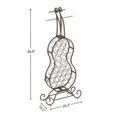 thumbnail image 5 of JRHRXXY Metal Wine Rack with Cello-Shaped,32-Bottle Wine Storage for Dining Room,Office,Bar,Gift, 5 of 12