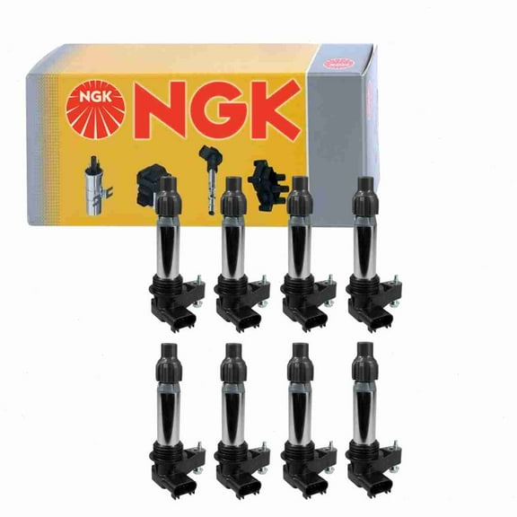 8 pc NGK 49018 Ignition Coils for 12590990 12610626 12618542 12632479 178-8435 2505-301881 33400-78J00 33400-78J01 33400-78J02 33400-78J03 36-8122 673-7300 921-2109 D500C D515C D597A E1069 GN10494