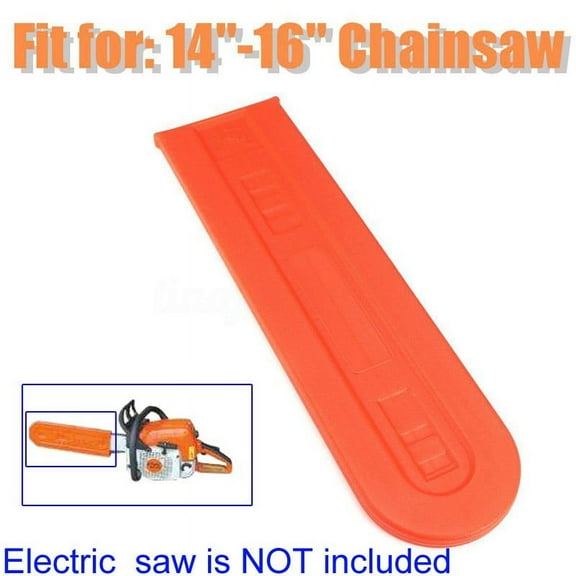 Orange Chainsaw Bar Protect Cover Scabbard Guard Fit For Stihl For Husqvarna
