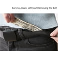 thumbnail image 5 of Travel Money Belt, Nylon Hidden Money Pocket Belt with Plastic Buckle, 5 of 7