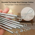 thumbnail image 4 of Drawstring Threader Tool Set with Spring Needle - DIY Rope Threader Clip for Hoodies Pants Drawstring Replacement(LR 2 PCS), 4 of 9