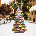 thumbnail image 2 of Árbol De Navidad Decoraciones Navideñas Mini Decoraciones Para El Hogar Navidad Adornos De Mesa Para Navidad Adornos Decoraciones Resina Y Piedras De Cristal Energía Regalo De Navidad, 2 of 2