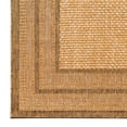 thumbnail image 6 of Unique Loom Outdoor Border Collection Area Rug - Multi Border (6' 1" Square Tan/Light Brown), 6 of 7