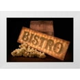 thumbnail image 3 of C. Thomas McNemar 18x13 White Modern Wood Framed Wall Art Titled - Bistro III, 3 of 5