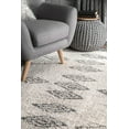 thumbnail image 5 of Nuloom Cotton 5' X 8' Rectangle Area Rugs In Ivory Finish 200RAHT01A-508, 5 of 7