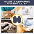 thumbnail image 6 of Cat Recovery Suit for Abdominal Wounds or Skin Diseases, Cat Onesie for Cats After Surgery Female Kitten Recovery Suit, Breathable E-Collar Alternative for Cats After Spay Anti Licking Wounds, 6 of 8
