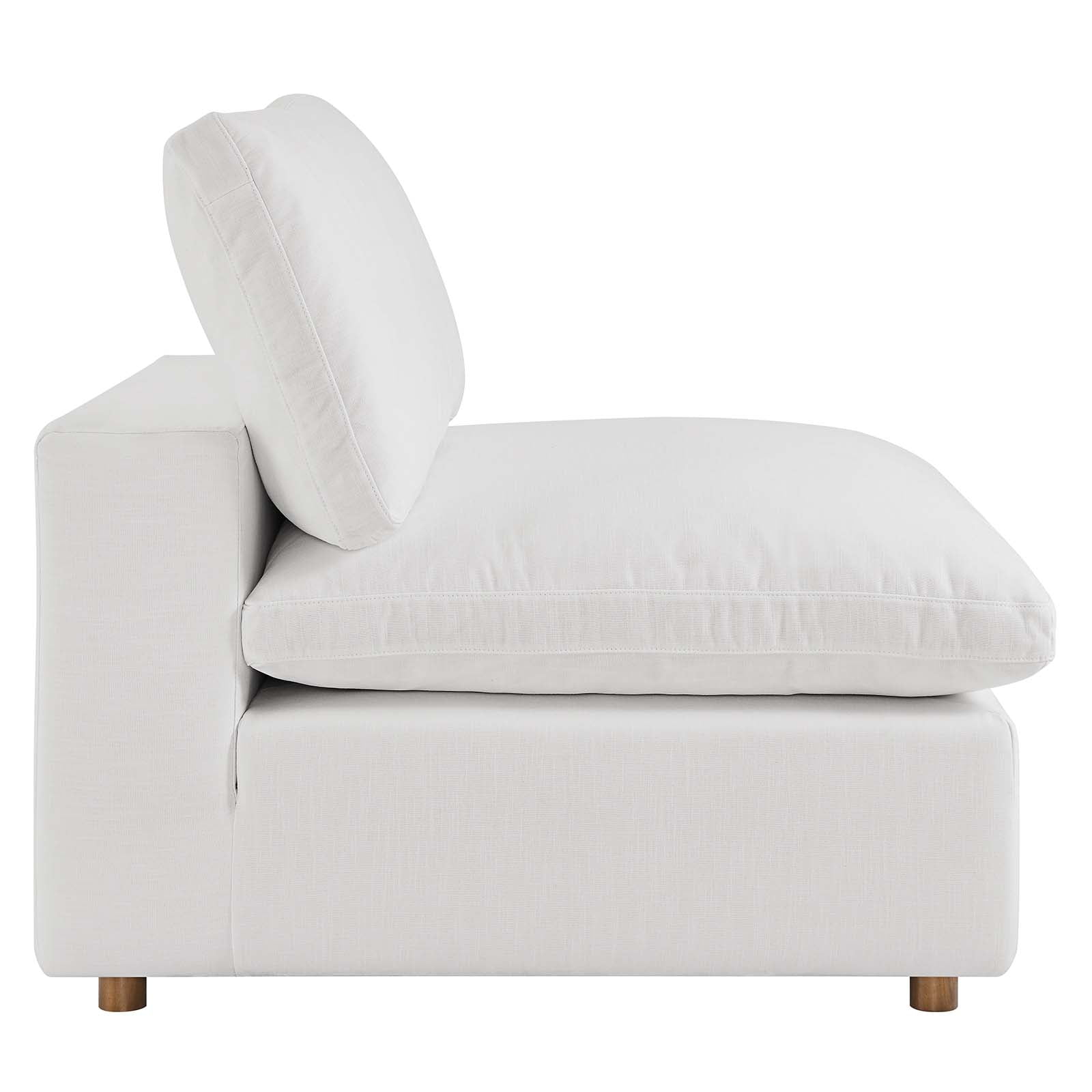 Modway Commix Down Filled Overstuffed 4 Piece Sectional Sofa Set