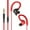3.5MM Red, variant on EEEkit In-Ear Wired Earbuds, Wired Sport Running Earphones Earbuds Over Ear Hook with 3.5mm Jack, Waterproof Cell Phone Ear Buds Headset Headphones for Workout Exercise Gym