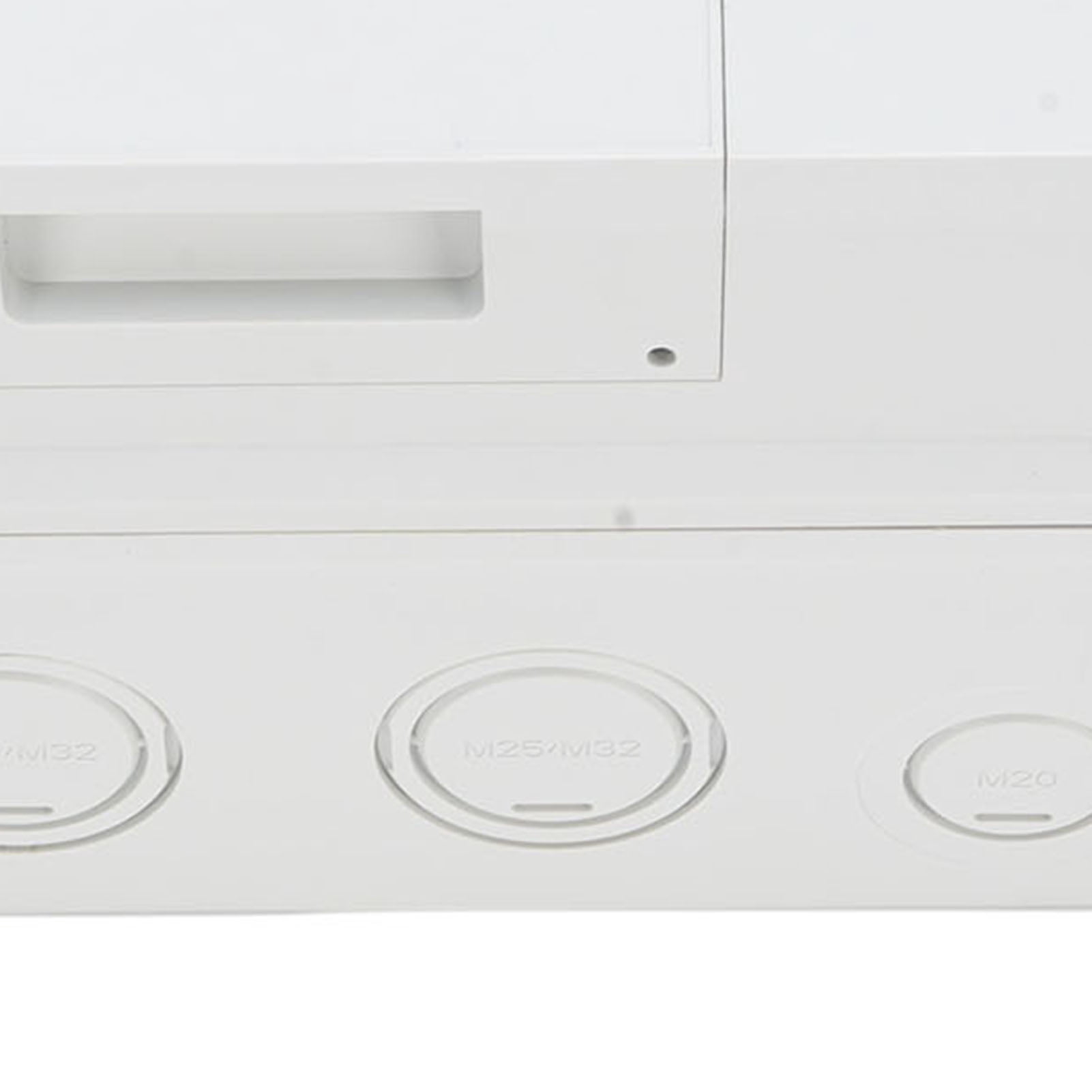 NFTIGB 4 Way Circuit Breaker Distribution Box IP66 Waterproof DIN Rail Enclosure for Indoor Outdoor Use, Lockable Electrical Panel Box with Accessories, 7.87 x 6.5 x 4.49 inches