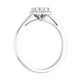 thumbnail image 2 of 1/4 Carat Cushion Cut Diamond Ring in 14K White Gold (Ring Size 7), 2 of 4