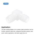 thumbnail image 3 of Uxcell 5/8" 90 Degree Elbow Hose Barb, 3Pack Aquarium Air Valve Connector Tubing for Fish Tank Pond Air Line, 3 of 6
