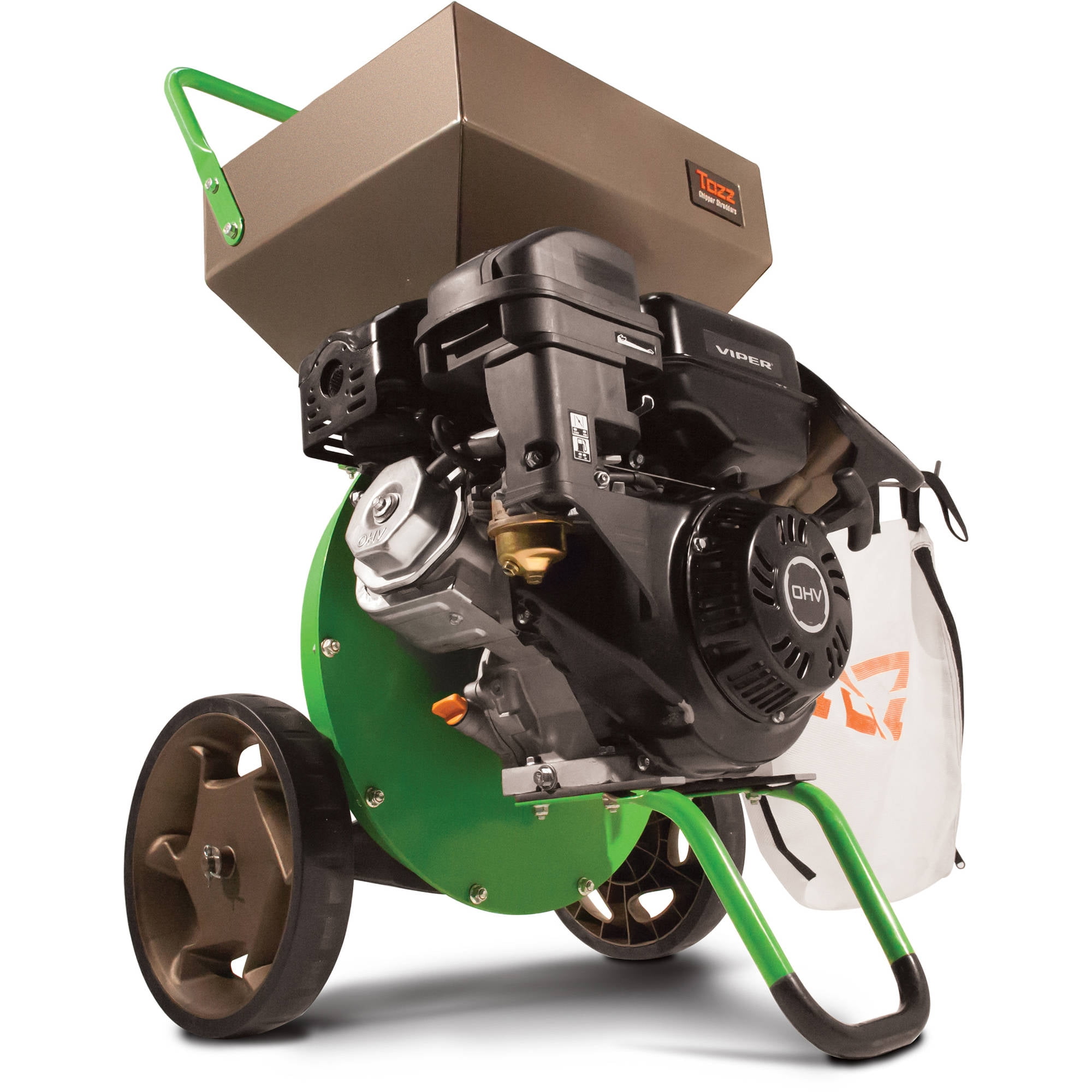 Tazz Chipper Shredders K33 Chipper Shredder with 301cc Viper Engine