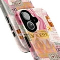 thumbnail image 2 of Pink Aesthetic Travel Phone Case, New York Love Collage Protective Cover for iPhone 17 16 15 14 13 12 11 Pro Plus Mini, 2 of 6