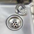 thumbnail image 2 of Jinsinto 2 Pieces Stainless Steel Kitchen Sink Plug - Universal Kitchen Sink Filter (Dia: 80MM), Kitchen Sink Grid, Silver, 8cm, 2 of 5