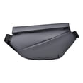 thumbnail image 3 of Bunblic Men Chest Bag Multi Pockets Daypack Shoulder Bag for Cycling Camping Workout Gray, 3 of 8
