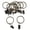 Bronze 32mm, variant on YWMJZEU 12 Pack Curtain Rings with Strong Decorative Metal Curtain Clips - Bronze 25 mm, Black Porcelain 25mm